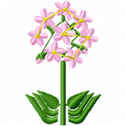 Flowers Embroidery Design 3